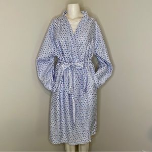 Sky cozy cotton robe